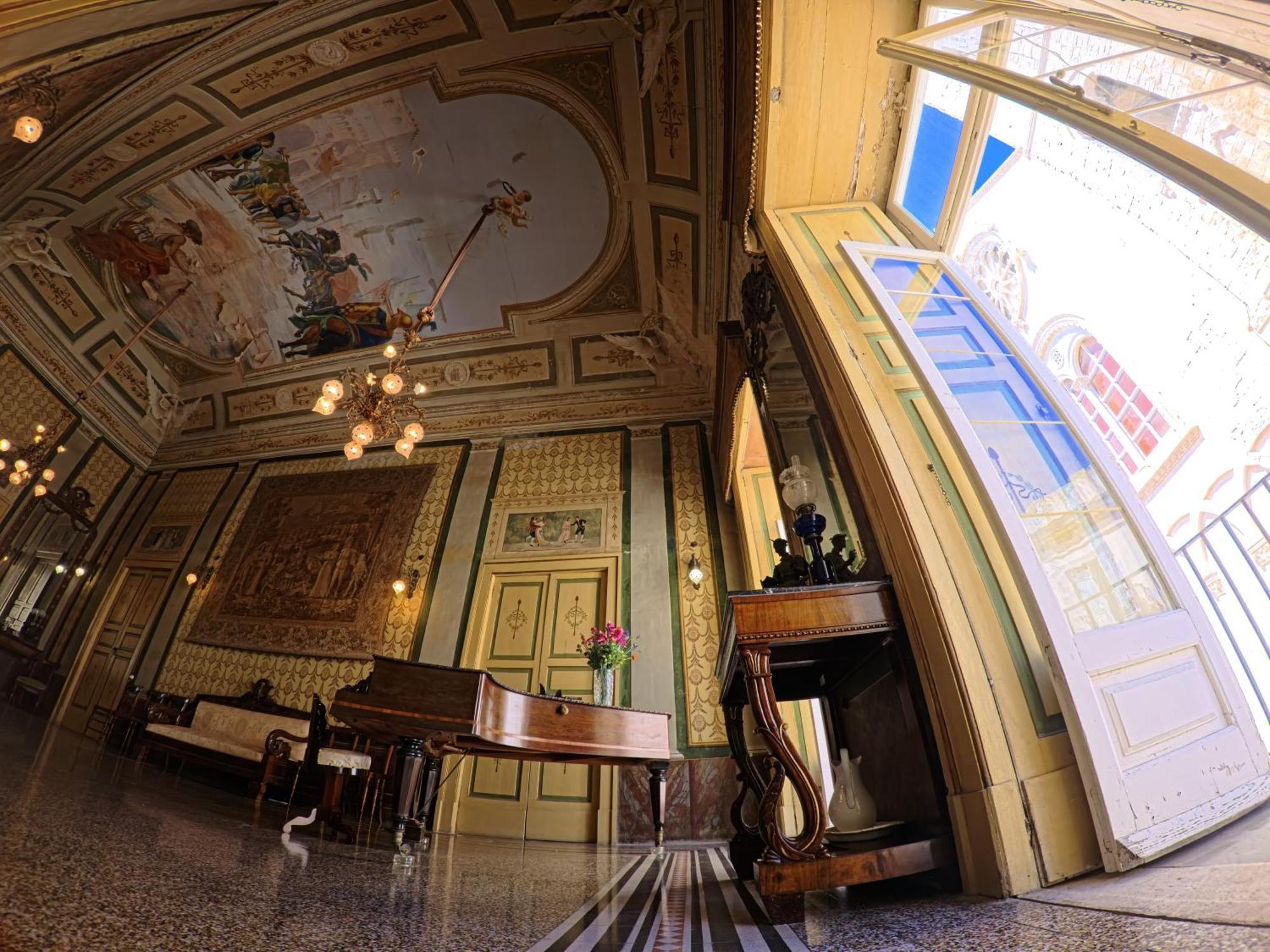 ג'ובינאצו Palazzo Framarino Dei Malatesta - Noble Floor - XIV Century מראה חיצוני תמונה